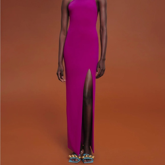 Solace London Petch one-shoulder dress - pink - Picture 7 of 9